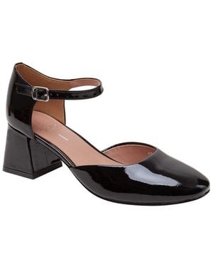 Linea Paolo Camelia Leather Pump - Metallic