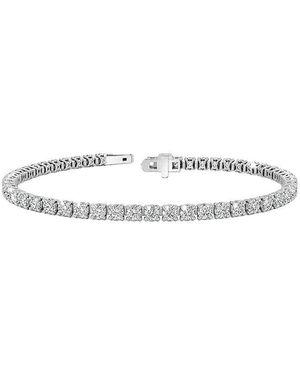 Lab Grown Diamonds 14K 5.06 Ct. Tw. Lab-Grown Diamond Tennis Bracelet - White