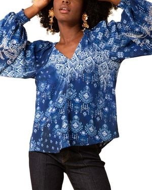 Hale Bob Bailey Blouse - Blue