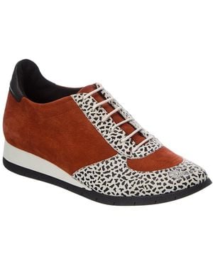 Arche Sitriz Leather Trainer - Brown