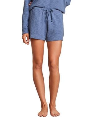 Barefoot Dreams Slub Double Knit Short - Blue