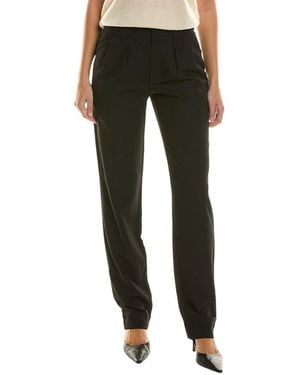 Proenza Schouler Label Drapey Suiting Trouser - Green