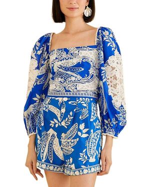 FARM Rio Blouse - Blue
