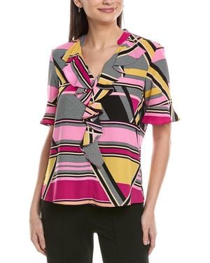 KARL LAGERFELD Printed Blouse - Pink