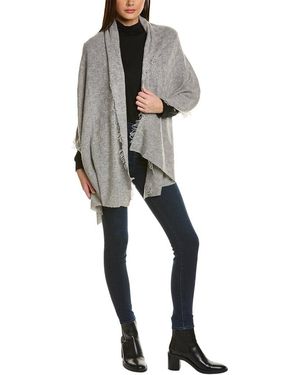 La Fiorentina Cashmere & Wool-blend Wrap - Gray