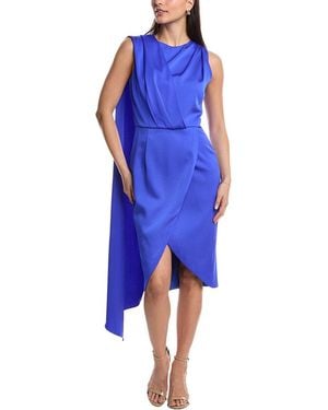 Black Halo Janella Sheath Dress - Blue