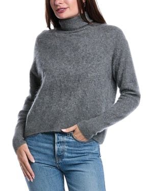AllSaints Allsaints Rebel Roll Neck Cashmere Jumper - Grey