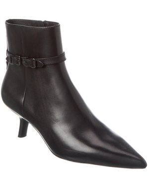 Ash Britney Leather Bootie - Black