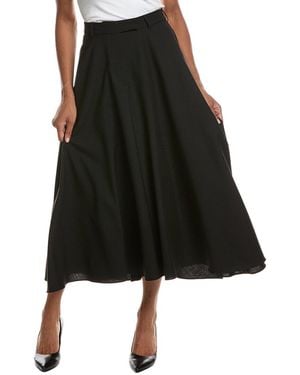 Officine Generale Bertille Wool Skirt - Black