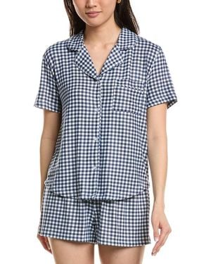 Z Supply Amy Gingham Top - Blue