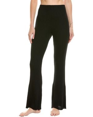 Wolford Merino Rib Wool Trouser - Black
