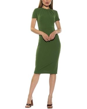 Alexia Admor Quinn Sheath Dress - Green