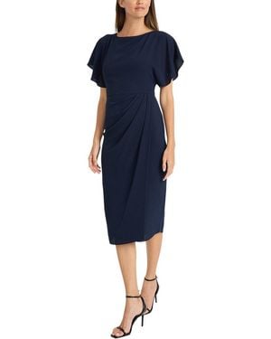 Maggy London Midi Dress - Blue
