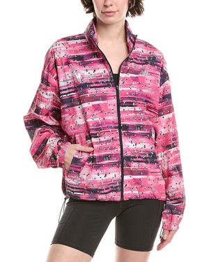 New Balance Nyc Marathon Printed Athletics Packable Jacket - Pink