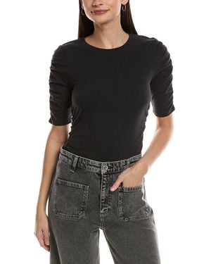 Rag & Bone Juliet Shirred T-shirt - Black