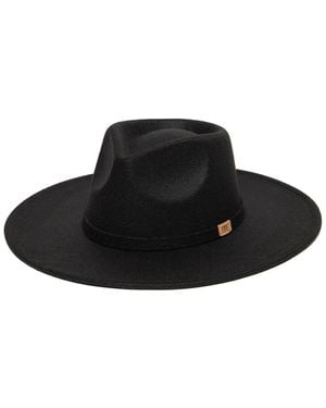 Frye Stiff Brim Fedora - Black