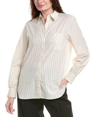 Rag & Bone Maxine Button-Down Shirt - White