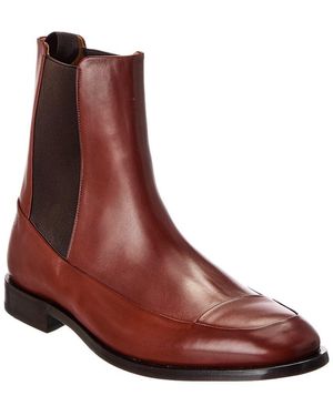 Ferragamo Ferdi Leather Boot in Brown for Men | Lyst display picture 1