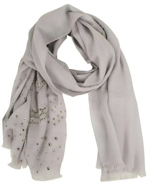 MCM Cashmere Scarf - Grey
