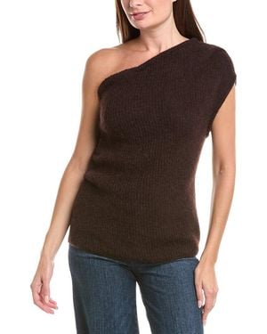 A.L.C. Sue Alpaca & Wool-Blend Top - Black