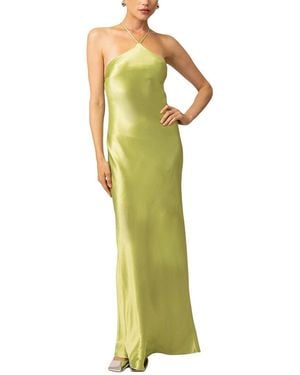 Line & Dot Lima Maxi Dress - Green