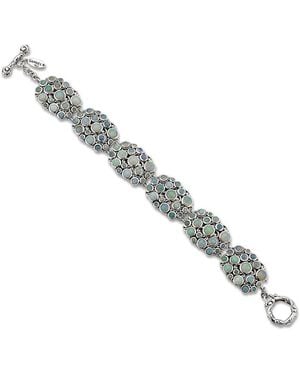 Samuel B. 16.20 Ct. Tw. Opal Bracelet - Metallic