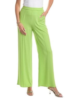 St. John Stright Leg Patch Pocket Pant - Green
