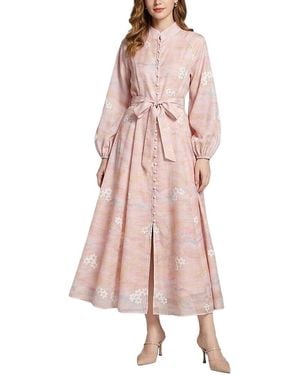Tedora Maxi Dress - Pink