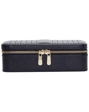 Wolf Handmade Maria Medium Zip Case - Blue
