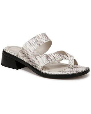 Franco Sarto Saylor Leather Sandal - White