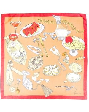 Jacquemus Silk Scarf - Pink