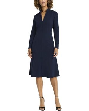 Maggy London Midi Dress - Blue