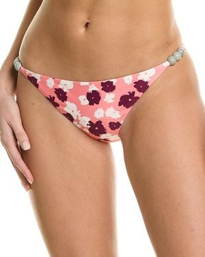 Tanya Taylor Tia Bikini Bottom - Pink