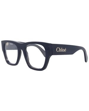 Chloé 52Mm Optical Frames - Blue
