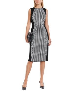 Marc Cain Sleeveless Midi Dress - Grey