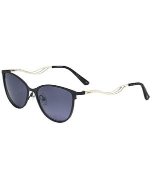 Anna Sui As261A 53Mm Sunglasses - Blue