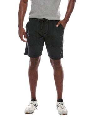 ATM Pique Patch Pocket Short - Black