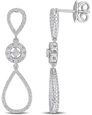 Diamond Select Cuts 18k 0.79 Ct. Tw. Diamond Earrings - White