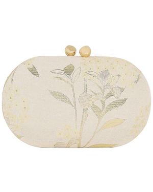 Badgley Mischka Jewel Lilian Minaudiere - Natural