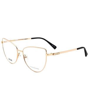 Moschino 55Mm Optical Frames - Metallic