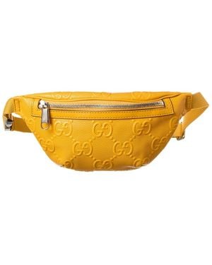 Gucci Leather Belt Bag - Orange