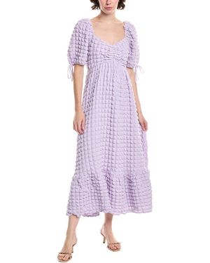 Endless Rose Textured Maxi Dress - Purple