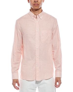 Brunello Cucinelli Easy Fit Corduroy Shirt in Natural for