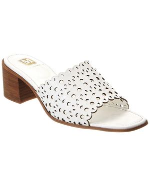 M by Bruno Magli Ariana Leather Sandal - White