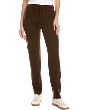 Kier + J Kier + J Wool & Cashmere-blend Pant - Brown