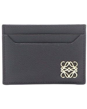 Loewe Anagram Card Case (authentic Pre-loved) - Gray
