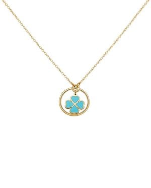 Italian Gold 14K Pendant - Metallic