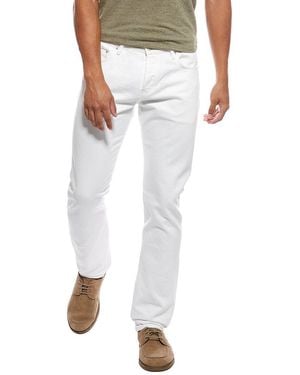 Officine Generale Officine Generale Slim Fit Japanese Denim Jean - White