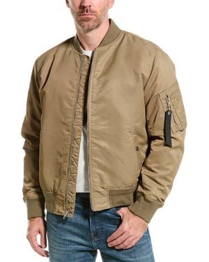 Rag & Bone Manston Bomber Jacket - Natural