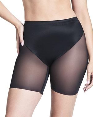 Spanx Booty Lifting Mid-Thigh Short - Blue
